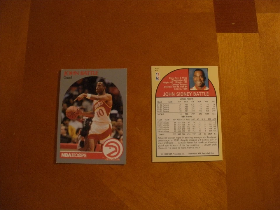 1990 NBA Hoops Basketball Set Break (#276-440).99 Singles-Qty. Discounts - Image 1 of 1