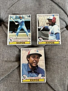1979 Topps Montreal Expos Complete Team Set Dawson Carter Perez VG-EX - Picture 1 of 8