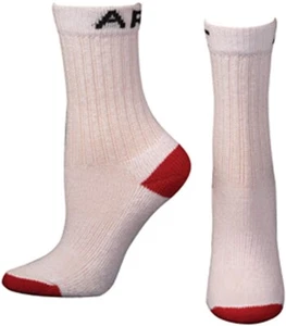 Ariat Kids 247993 Crew Socks 3 Pack White Size Large (Up To 6 Youth Shoe Size) - Picture 1 of 2