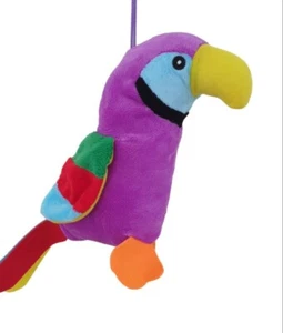 Papagei Vogel bunt Kuscheltier Stofftier Plüschtier Morgenroth? 22 cm hoch - Bild 1 von 7