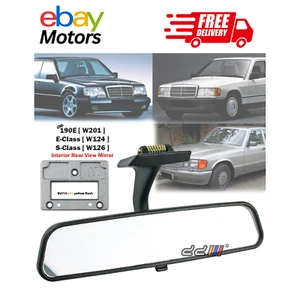 Espejo retrovisor nuevo para Mercedes Benz W124 S124 A124 190E 260E 300E 320E 85-95 - Imagen 1 de 9