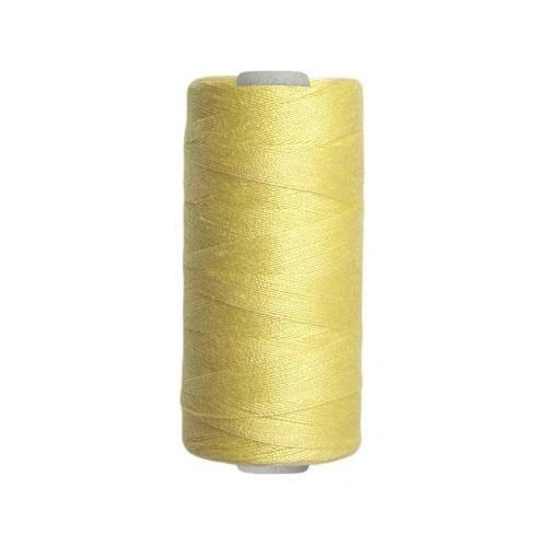 Bobine de fil à coudre jaune 1008 polyester tous tissus 500 m machine main  - Photo 1/1
