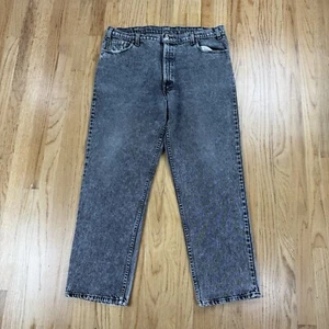 Vintage Levis Jeans 540 Schwarz Acid Wash 90s Denim Made In USA 90s 38x28,5 - Bild 1 von 12