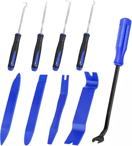 Auto Trim Removal Tool Set Pry Tool Kit, Door Panel Removal Tool, Fasteners Remo - Picture 1 of 12