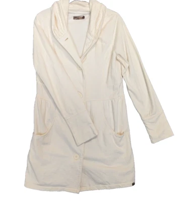 Chaqueta Prana Mujer Mediana Marfil Mariska Algodón Orgánico Neutro Exterior Gorpcore Foto 1 de 4