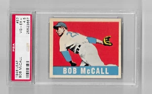 Tarjeta de béisbol Hoja 1948 #57 Bob McCall clasificación RC PSA 4,5 NQ MLB Chicago Cubs - Imagen 1 de 5