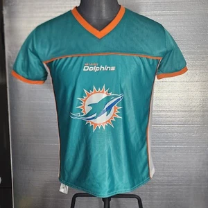 Camiseta deportiva reversible NFL Apparel Flag Football Miami Dolphins talla M usada. - Imagen 1 de 21