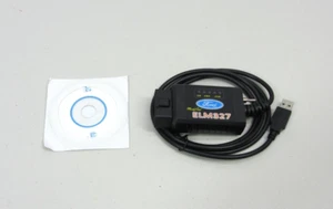 V1.5 ELM327 USB Modified for Ford ELM config HS-CAN/MS-CAN Forscan OBD2 Scanner - Picture 1 of 3