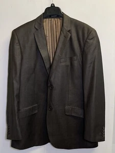 Blazer Traje Chaqueta Marrón Statement Tzarelli Para Hombres Talla 44R Lana - Imagen 1 de 10