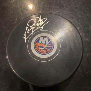 Denis Potvin Authentic Autographed Islanders Official Puck JSA COA NHL - Picture 1 of 1