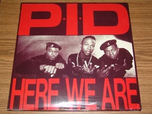 P.I.D - HERE WE ARE - PID - RARE 1988 HIP HOP RAP STILL SEALED LP ! ! ! ! - Picture 1 of 2