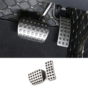 Fit For Benz GLB W247 2020-2022 Aluminum Silver Accelerator Brake Pad Pedal Trim - Picture 1 of 7