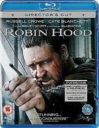 Robin Hood (2010) Russell Crowe, Ridley Scott, Cate Blanchett 2-disc Bluray - Image 1 of 1