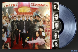 N SYNC Celebrity LP on CLEAR VINYL New SEALED Colored GATEFOLD /2500 NSYNC - Picture 1 of 3