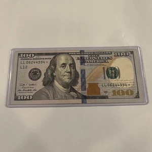 *Circulated Series 2009 A $100 Dollar Federal Reserve STAR* Note LL06244994* - Picture 1 of 4