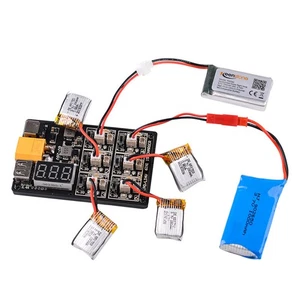 Lightweight And Portable 6IN1-1S Charger Lipo LiHv Charger Board for RC Toy - Picture 1 of 6