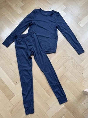 Snow Tech Skiunterwäsche Winter Herren Gr. M 2-teilig Blau top erhalten - Bild 1 von 3