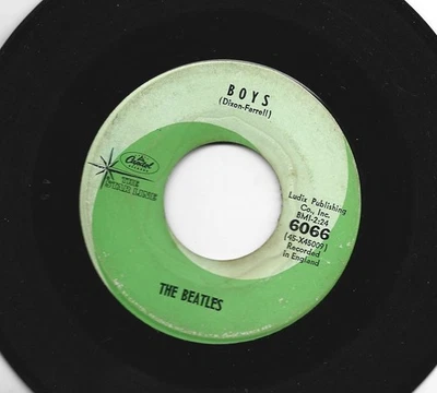 BRITISH INVASION ROCK 45 -BEATLES -BOYS / KANSAS CITY-HEAR 1965 STARLINE CAPITOL - Image 1 of 2