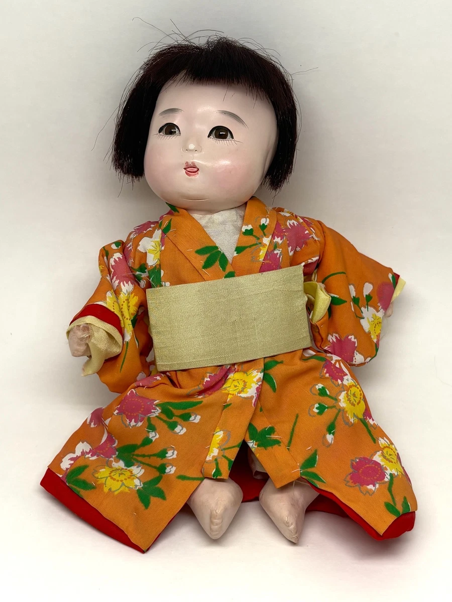 复古原版古董日本娃娃| eBay