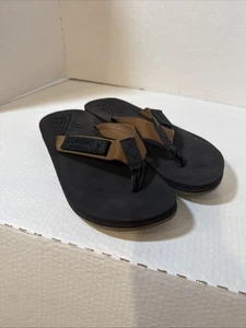 Chanclas de combate para hombre M-10 negras MARRONES sandalias de 11 tanga parche zapato de ducha - Imagen 1 de 5