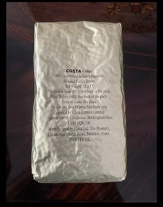 Costa Coffe Beans 1kg Espresso ⭐️⭐️⭐️⭐️⭐️ Original Product 💯⭐️⭐️⭐️⭐️⭐️ - Picture 1 of 1