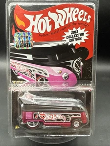 2013 Hot Wheels Kmart Days Mail Away PINK VW VOLKSWAGEN DRAG BUS Factory Sealed - Picture 1 of 4