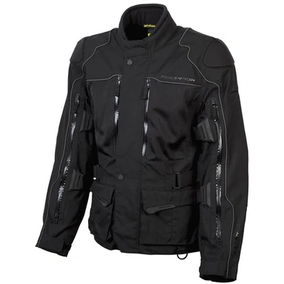 Scorpion Yosemite Mens Textile Motorcycle Jacket Black - Image 1 of 3