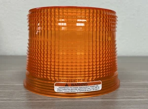 PRECO SAFETY LA4240 Amber Lens LENS, AMBER - Picture 1 of 2