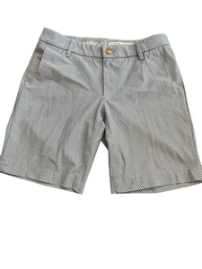 Johnnie-O Prep-Formance Shorts Unisex 12 Blue Hearts Golf Performance Polyester - Picture 1 of 6