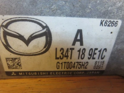 06 07 08 09 Mazda 3 transmission computer. 2.3L, TCU TCM, L34T189E1C - Image 1 of 4