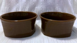2 Fiesta CHOCOLATE 1st Qual GUSTO BOWLS Unused Mint 723 331 - Picture 1 of 3