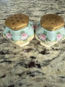 vintage salt and pepper shakers Rochelle Floral Pattern - Picture 1 of 7