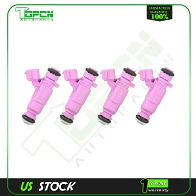 4 PCS Fuel Injectors For 2006-2011 1.6L Kia Rio Rio5 Hyundai Accent  3531037170 - Изображение 1 из 4