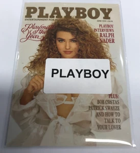95 PLAYBOY MAGAZINE 40 YEARS MARCH PLAYMATE OF THE YEAR CORINNA HARNEY CARD 1PY - Picture 1 of 3