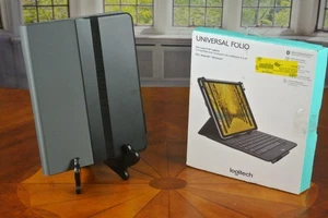 Logitech Universal Folio Bluetooth 3.0 Keyboard for 9" 10" Apple Android Windows - Picture 1 of 1