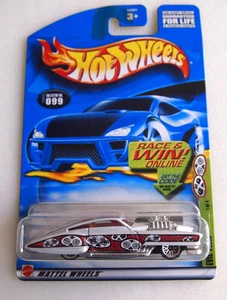 HOT WHEELS 2002 ISSUE EVIL TWIN 1/4 CARS - Picture 1 of 1