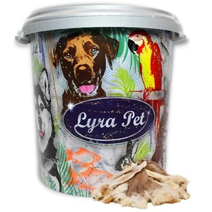 5 kg Kaninchenohren mit Fell 5000 g Hundefutter Kauartikel in 30L Tonne LyraPet® - Bild 1 von 8