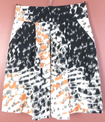 SK17027- TAHARI Women Polyester Pleated A-Line Skirt Camou Pocket Multicolor 8 - Image 1 of 4