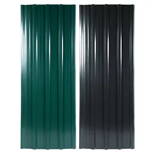 12x/24x/36x Profilblech Trapezblech Verzinkt Stabil Platten Dachblech Dachfläche - Bild 1 von 10