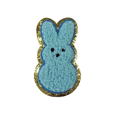 Easter Bunny Blue Peep Iron-On Patch - Image 1 of 2