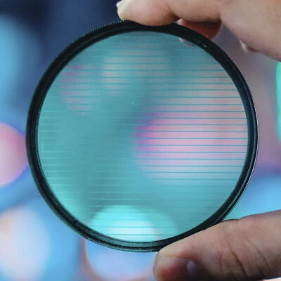 Camdiox Cinepro Blue Streak starlight filter for DSLR Canon Nikon Sony camera - Image 1 of 4