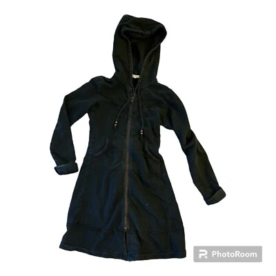 Prairie Underground Prairie Hoodie XS Long Sleeve Hooded Zip Up  Jacket hole! - Image 1 of 4