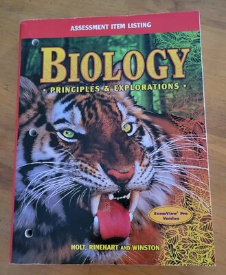 BIOLOGY PRINCIPLES & EXPLORATIONS: Assessment - Image 1 of 2