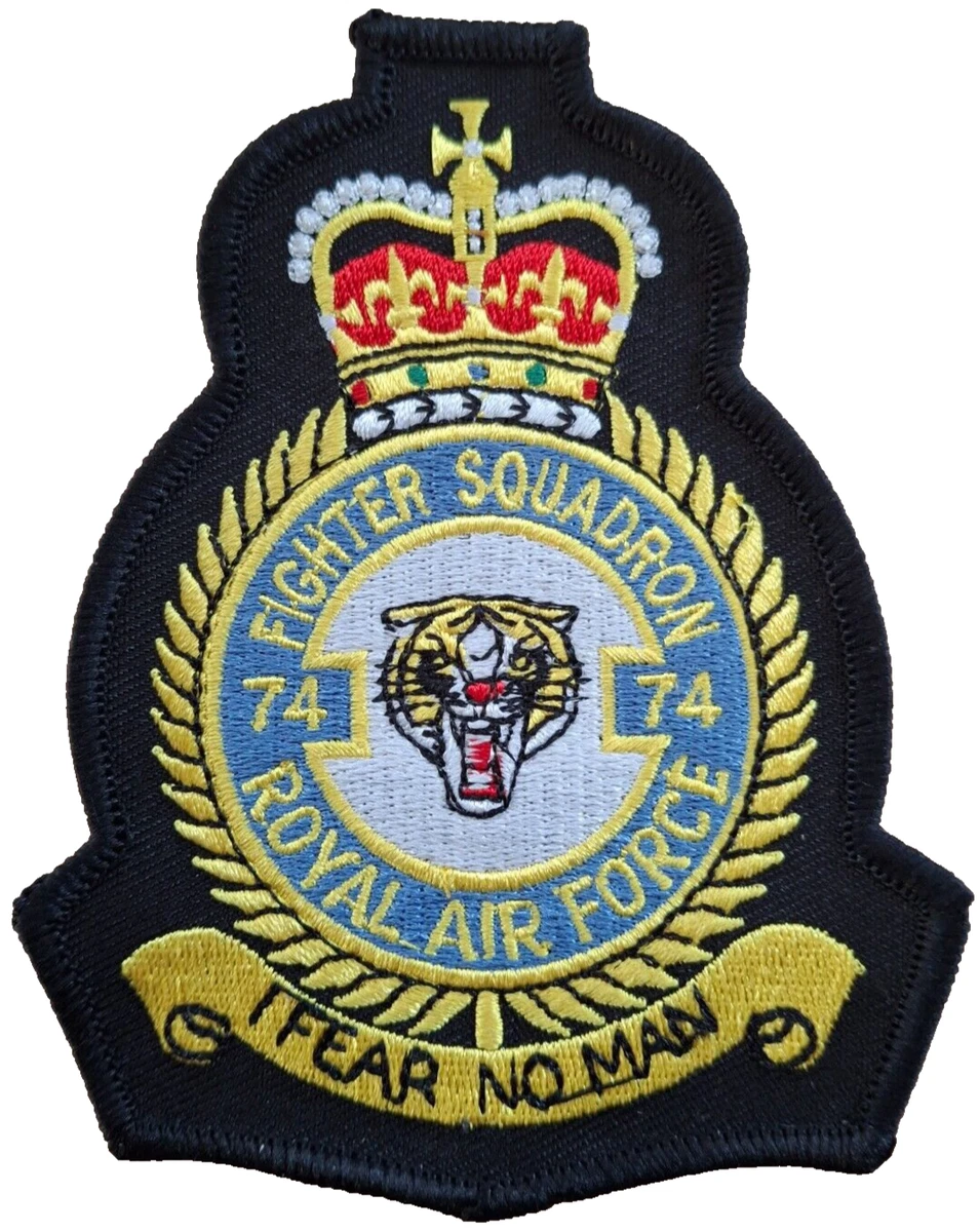 RAF Squadron Leader Command Flagge Aufkleber – 2 Stück, Vinyl, 75mm, Wetterfest