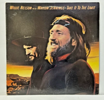 WIillie Nelson & Waylon Jennings Vinyl LP Take It To The Limit 1983 NM/VG+ - Image 1 of 3