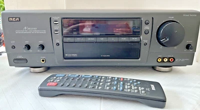 RCA RV-3650 F A Receiver Working Dolby Surround Pro Logic Working Black - Image 1 of 4
