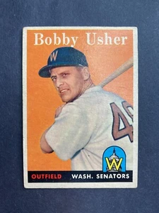 1958 Topps #124 Bobby Usher (Washington Senators) (D) - Bild 1 von 2