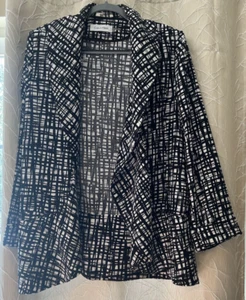 Calvin Klein Women's Open Front Jacket - size 1X - Picture 1 of 9