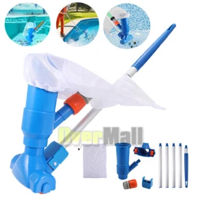 Swimming Pool Spa Jet Vacuum Suction Cleaner w/ Brush for Hot Tub Pond Fountain - Picture 1 of 12