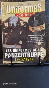Magazine guerre WWII HS n° 23 Les uniformes Panzertruppe 1943-1944 - Picture 1 of 7